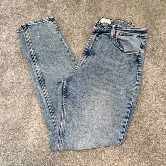 H&M Light Blue Skinny Jeans vintage wash - Picture 1 of 4